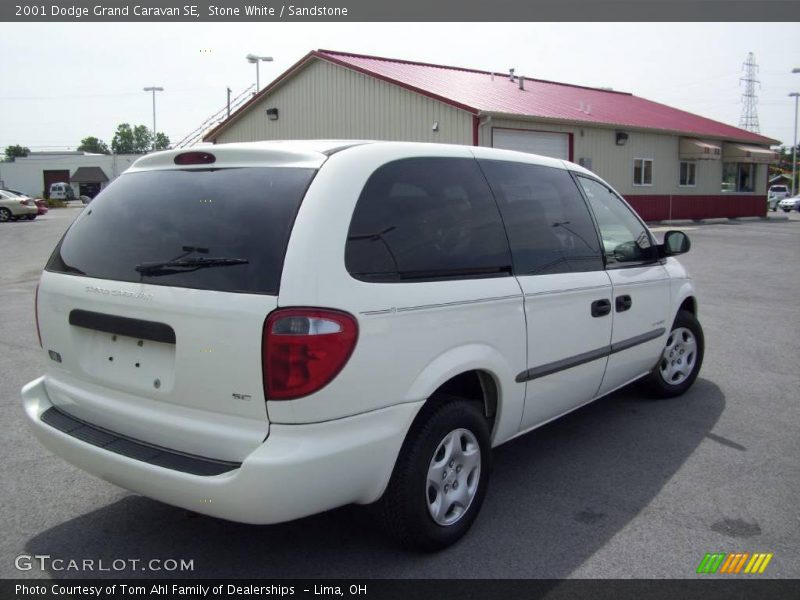 Stone White / Sandstone 2001 Dodge Grand Caravan SE