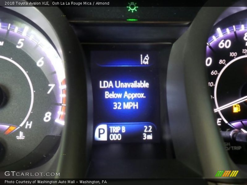 Ooh La La Rouge Mica / Almond 2018 Toyota Avalon XLE