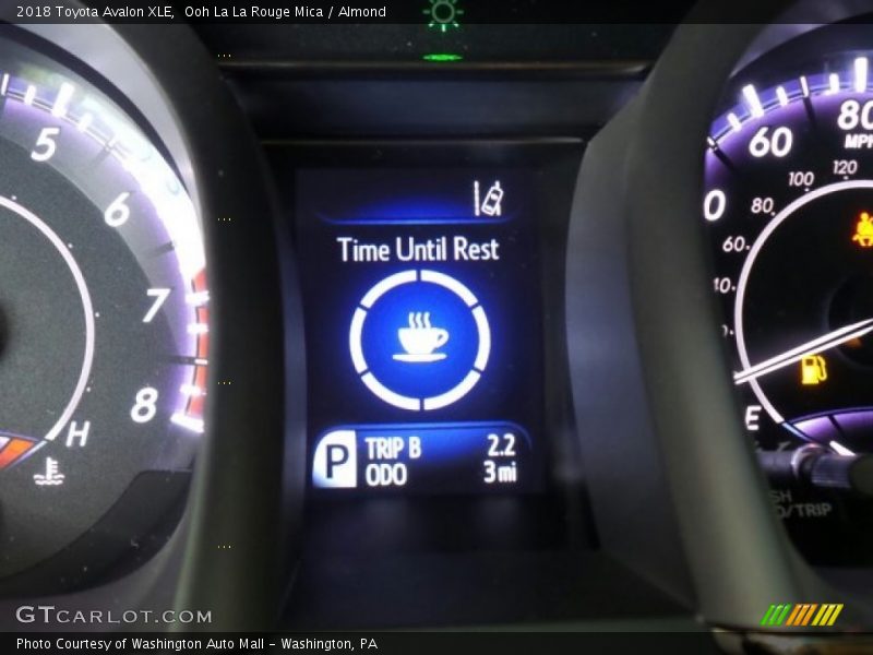 Ooh La La Rouge Mica / Almond 2018 Toyota Avalon XLE