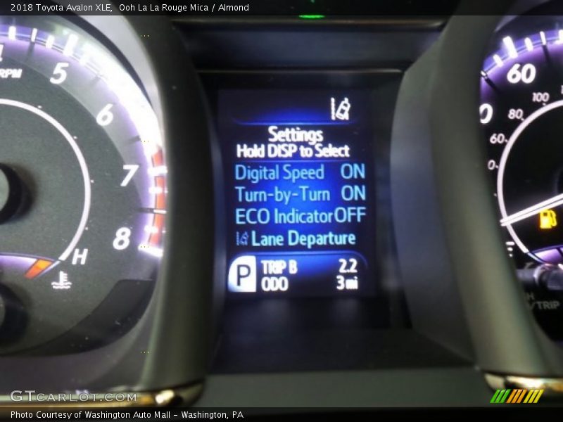 Ooh La La Rouge Mica / Almond 2018 Toyota Avalon XLE