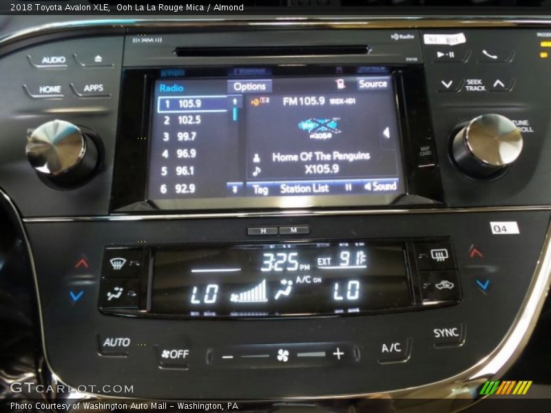 Ooh La La Rouge Mica / Almond 2018 Toyota Avalon XLE