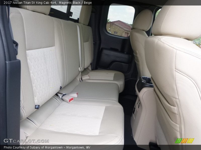 Magnetic Black / Beige 2017 Nissan Titan SV King Cab 4x4