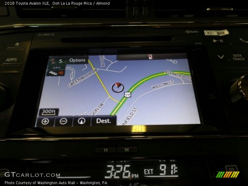 Ooh La La Rouge Mica / Almond 2018 Toyota Avalon XLE