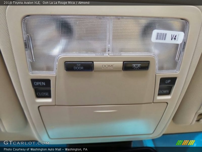 Ooh La La Rouge Mica / Almond 2018 Toyota Avalon XLE