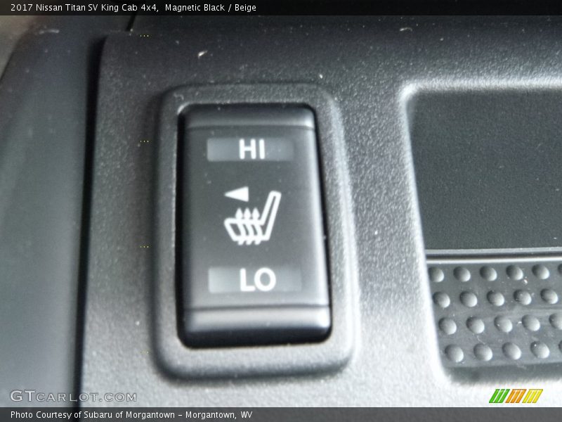 Magnetic Black / Beige 2017 Nissan Titan SV King Cab 4x4