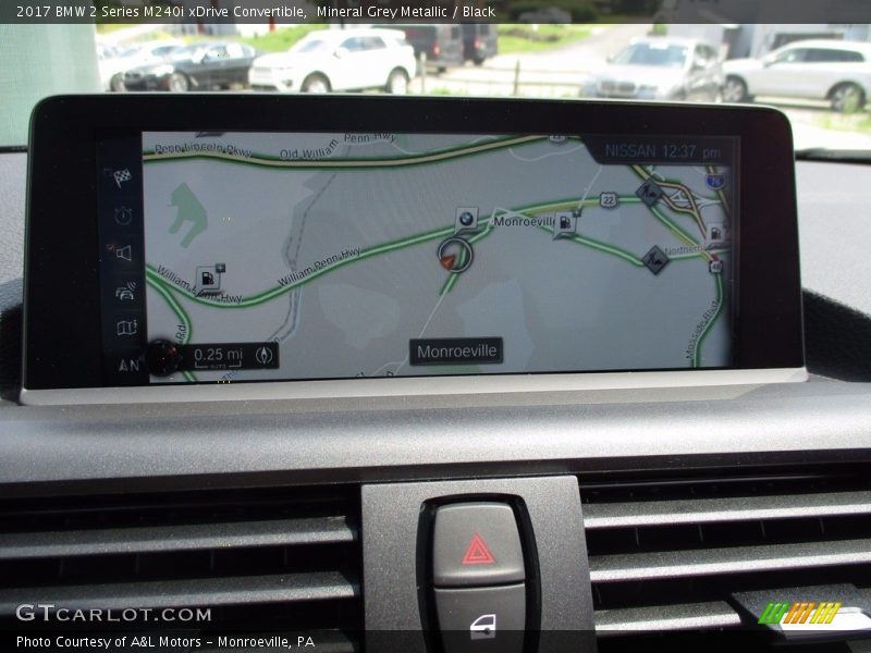 Navigation of 2017 2 Series M240i xDrive Convertible
