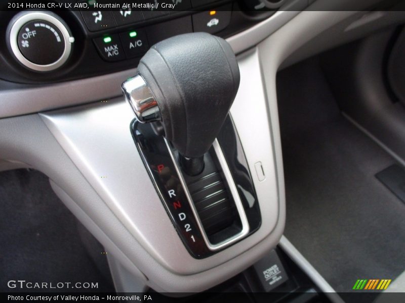 Mountain Air Metallic / Gray 2014 Honda CR-V LX AWD