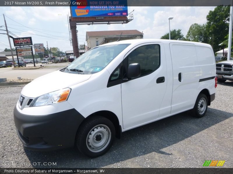 Fresh Powder / Gray 2017 Nissan NV200 S