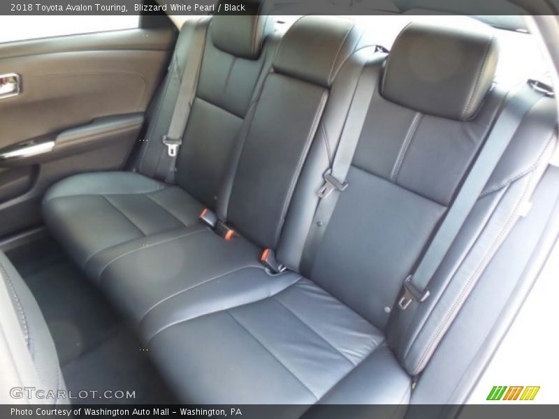 Rear Seat of 2018 Avalon Touring