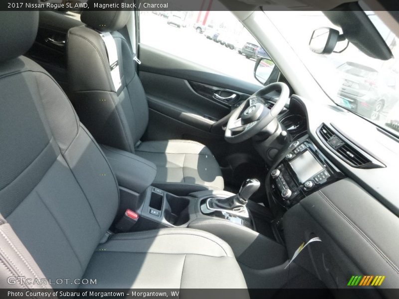Magnetic Black / Charcoal 2017 Nissan Rogue SL AWD