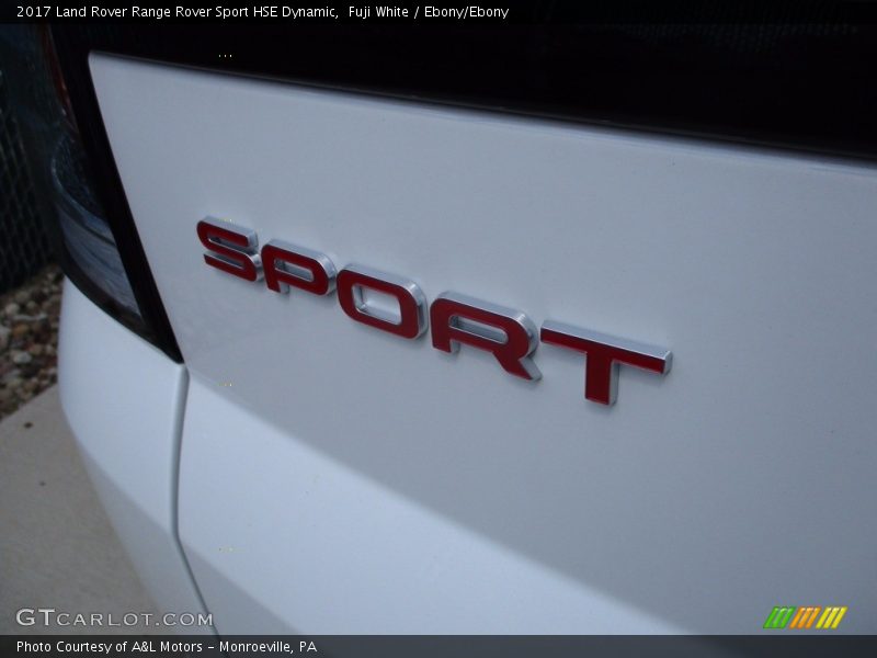 Fuji White / Ebony/Ebony 2017 Land Rover Range Rover Sport HSE Dynamic