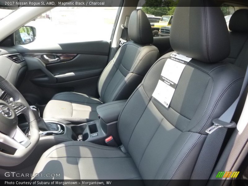Magnetic Black / Charcoal 2017 Nissan Rogue SL AWD