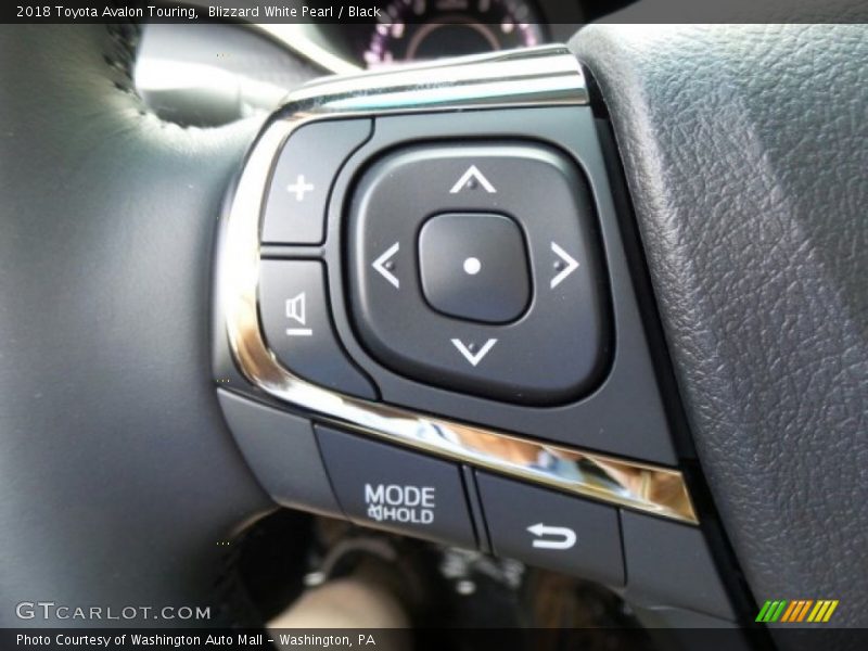 Controls of 2018 Avalon Touring