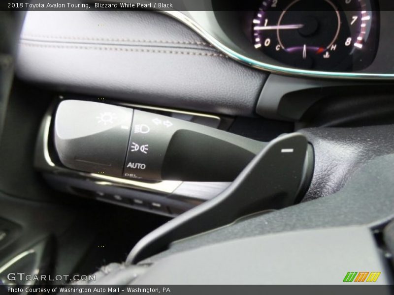 Controls of 2018 Avalon Touring