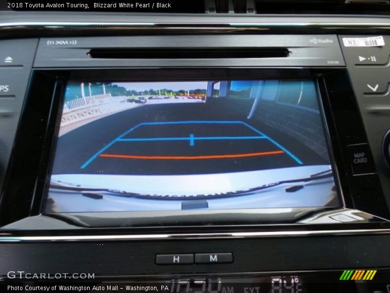 Blizzard White Pearl / Black 2018 Toyota Avalon Touring