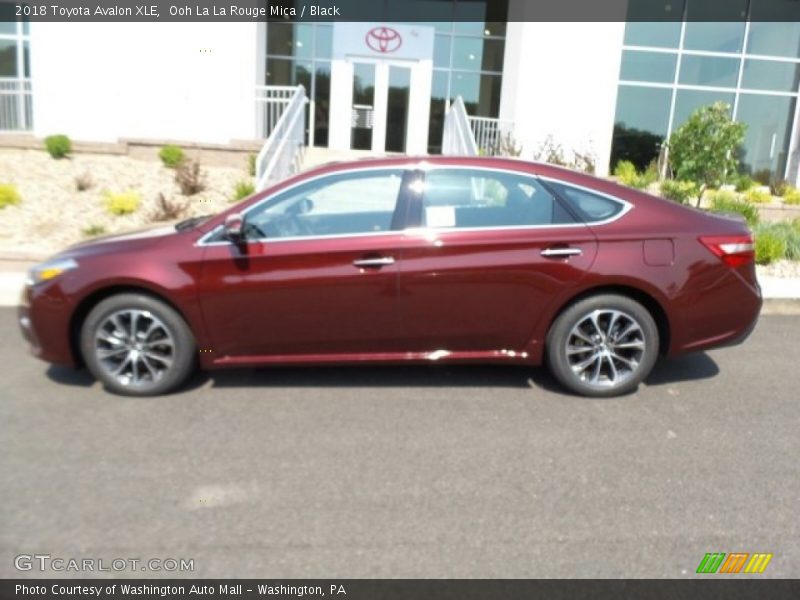Ooh La La Rouge Mica / Black 2018 Toyota Avalon XLE