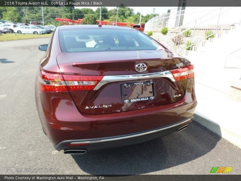 Ooh La La Rouge Mica / Black 2018 Toyota Avalon XLE