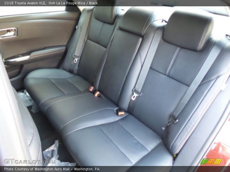 Rear Seat of 2018 Avalon XLE