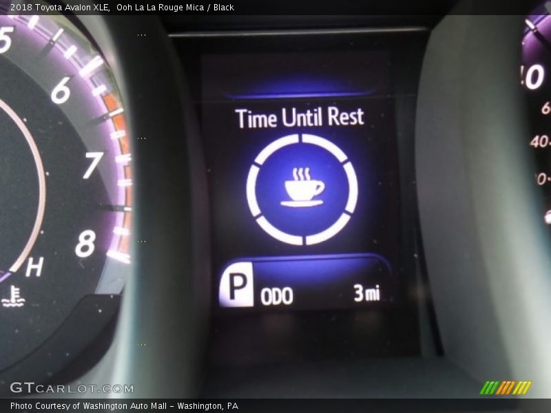 Ooh La La Rouge Mica / Black 2018 Toyota Avalon XLE