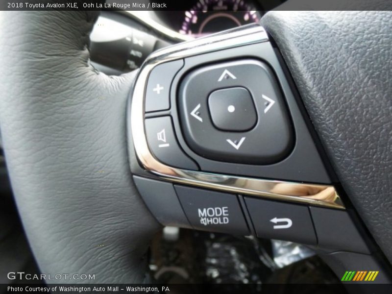 Controls of 2018 Avalon XLE