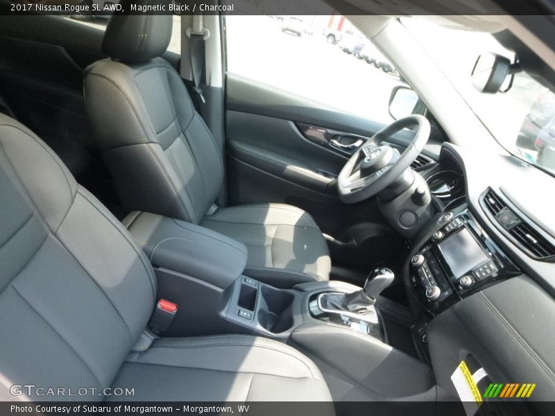 Magnetic Black / Charcoal 2017 Nissan Rogue SL AWD