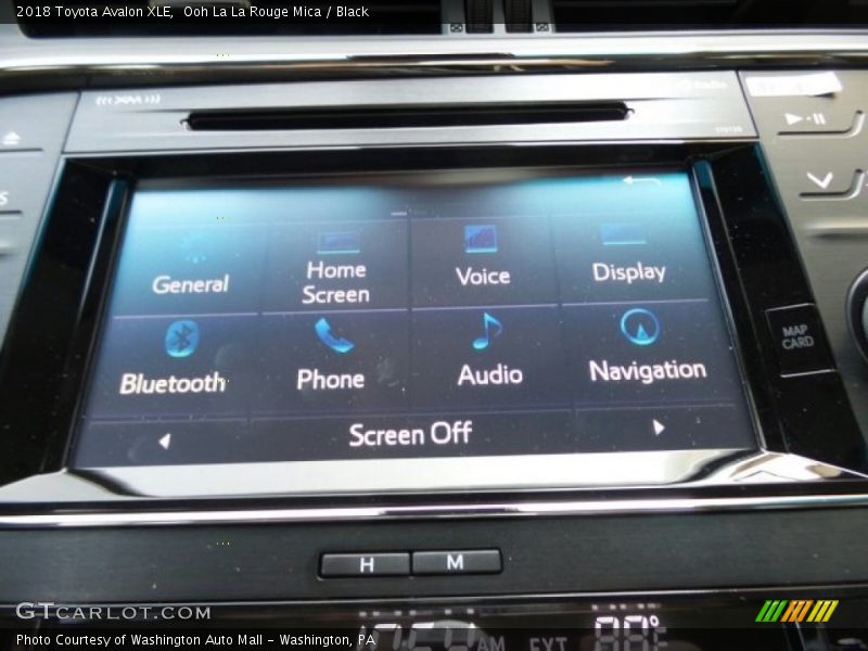 Ooh La La Rouge Mica / Black 2018 Toyota Avalon XLE
