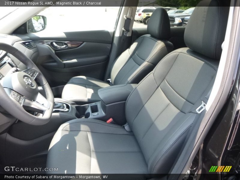 Magnetic Black / Charcoal 2017 Nissan Rogue SL AWD