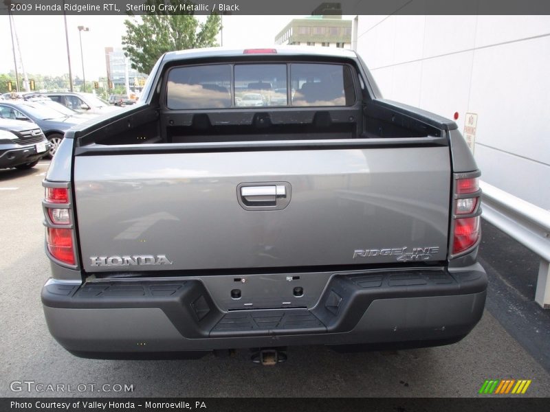 Sterling Gray Metallic / Black 2009 Honda Ridgeline RTL