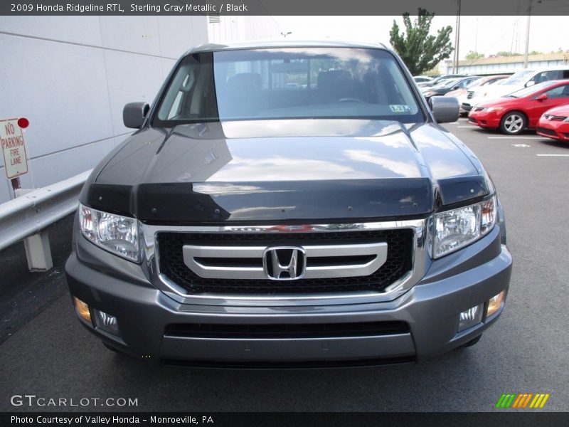 Sterling Gray Metallic / Black 2009 Honda Ridgeline RTL