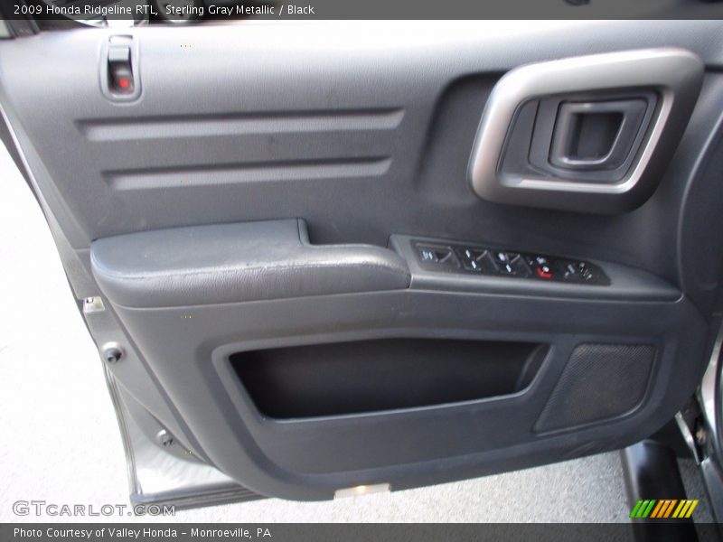Sterling Gray Metallic / Black 2009 Honda Ridgeline RTL