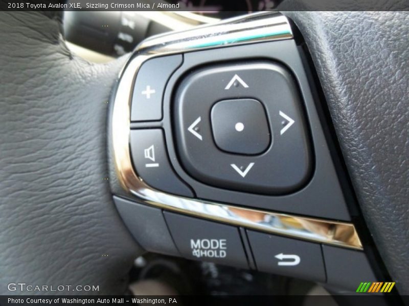 Sizzling Crimson Mica / Almond 2018 Toyota Avalon XLE