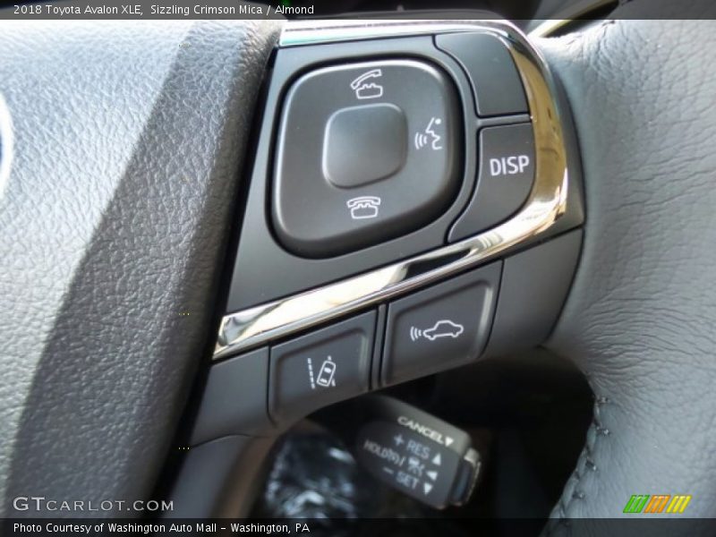 Sizzling Crimson Mica / Almond 2018 Toyota Avalon XLE