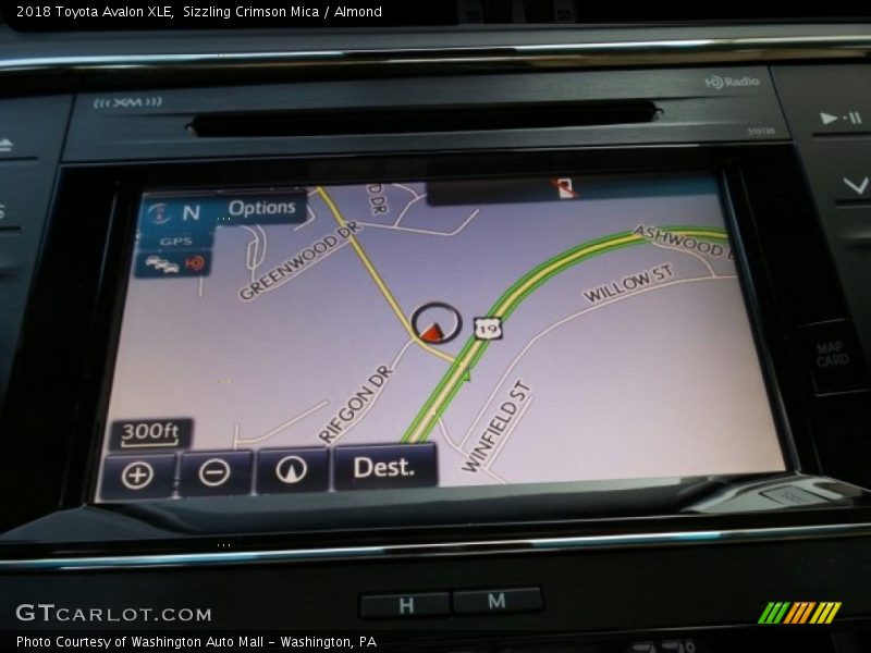 Sizzling Crimson Mica / Almond 2018 Toyota Avalon XLE