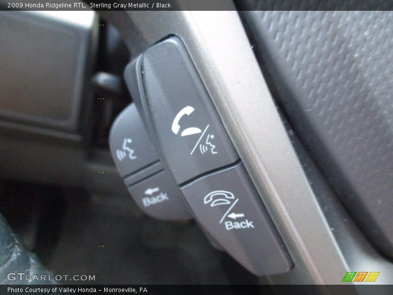 Sterling Gray Metallic / Black 2009 Honda Ridgeline RTL