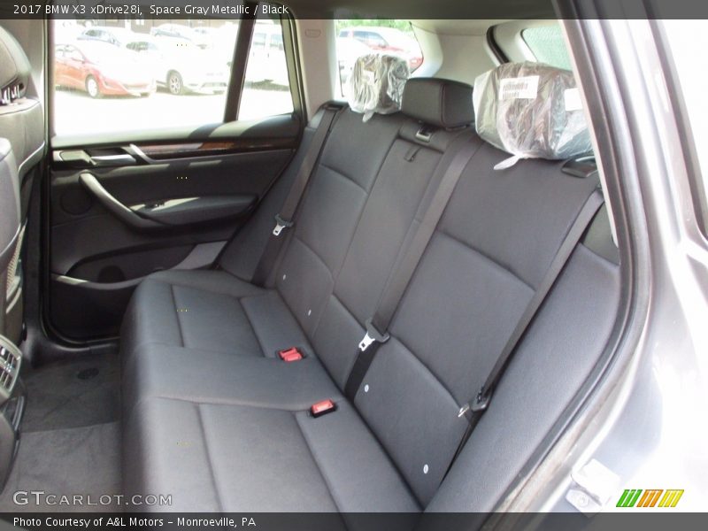 Space Gray Metallic / Black 2017 BMW X3 xDrive28i