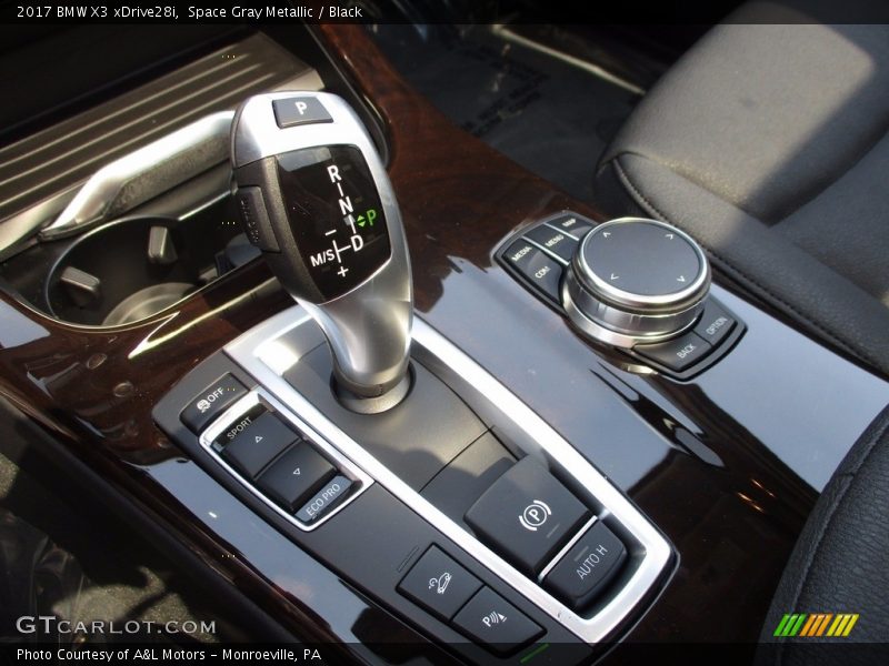 Space Gray Metallic / Black 2017 BMW X3 xDrive28i