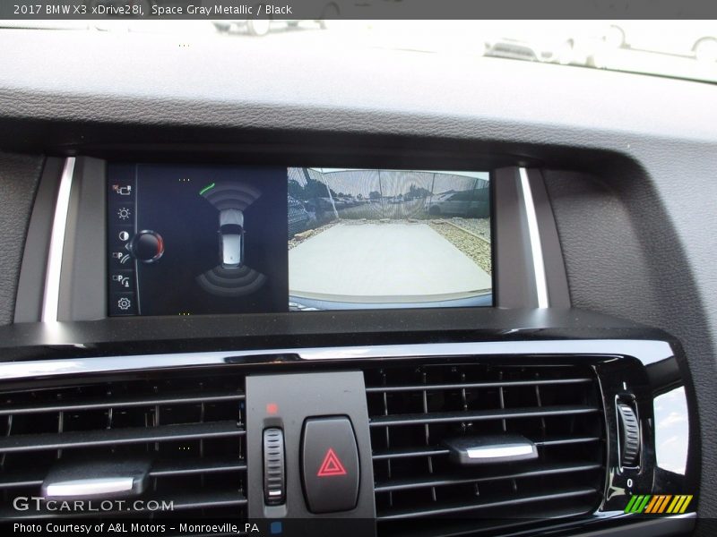 Space Gray Metallic / Black 2017 BMW X3 xDrive28i