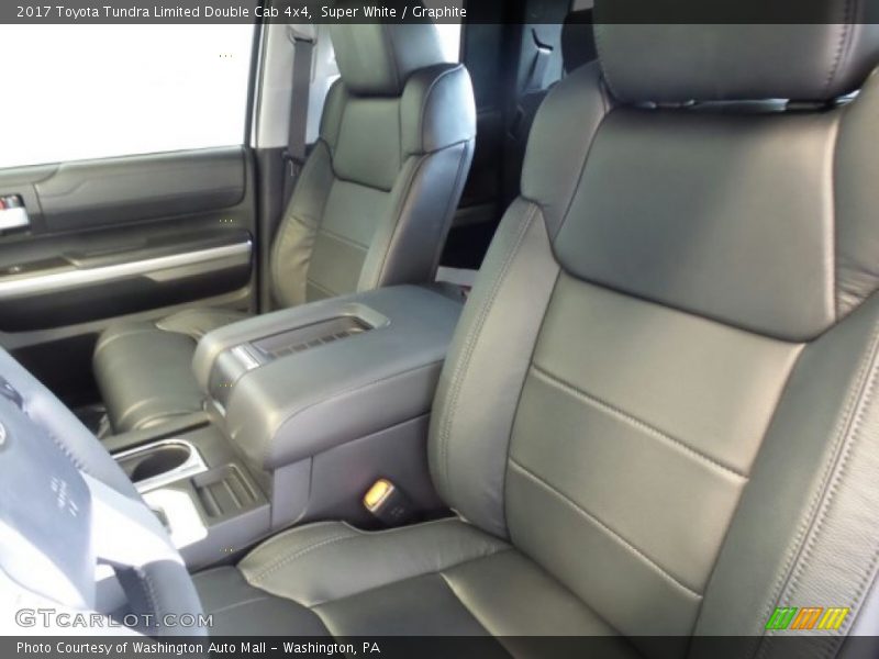 Super White / Graphite 2017 Toyota Tundra Limited Double Cab 4x4