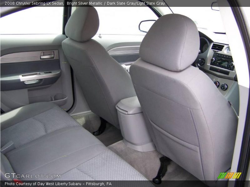 Bright Silver Metallic / Dark Slate Gray/Light Slate Gray 2008 Chrysler Sebring LX Sedan