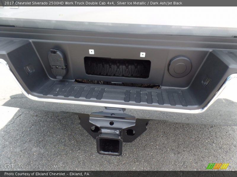 Silver Ice Metallic / Dark Ash/Jet Black 2017 Chevrolet Silverado 2500HD Work Truck Double Cab 4x4