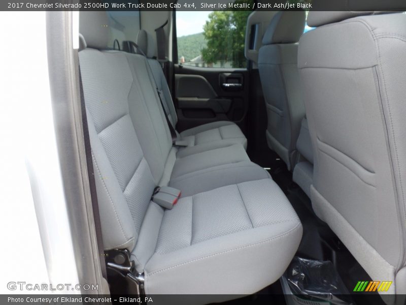 Silver Ice Metallic / Dark Ash/Jet Black 2017 Chevrolet Silverado 2500HD Work Truck Double Cab 4x4