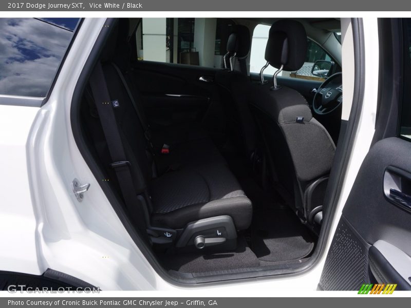 Vice White / Black 2017 Dodge Journey SXT