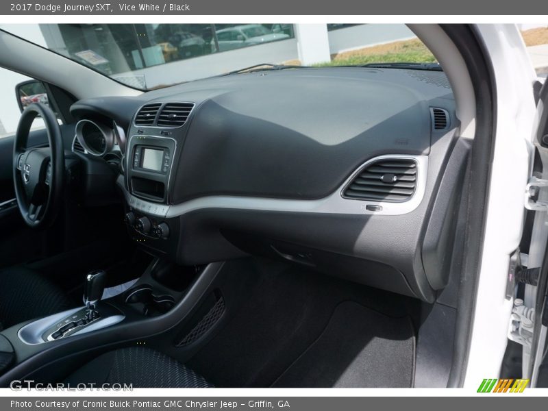 Vice White / Black 2017 Dodge Journey SXT