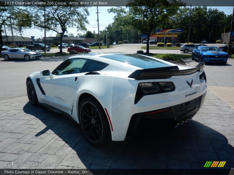 Arctic White / Jet Black 2018 Chevrolet Corvette Z06 Coupe