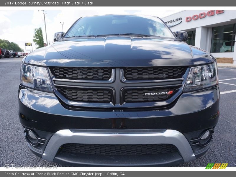 Pitch Black / Black 2017 Dodge Journey Crossroad