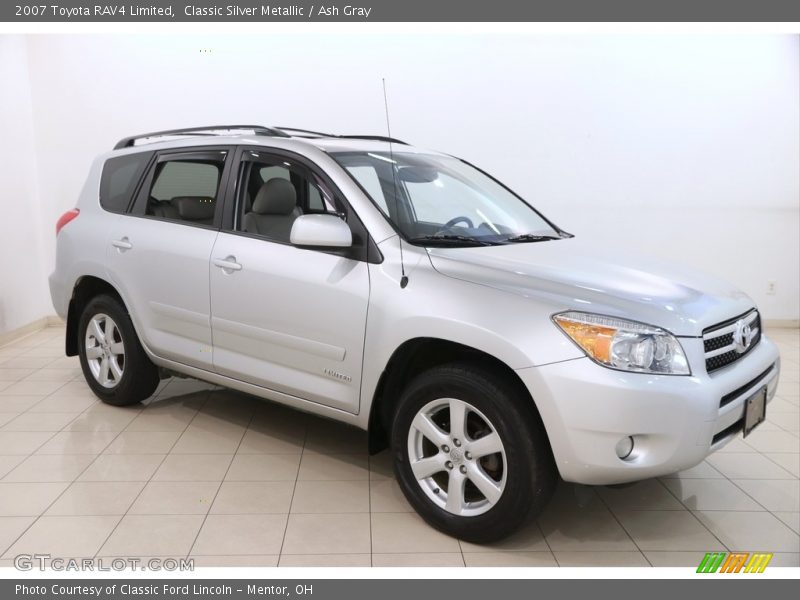 Classic Silver Metallic / Ash Gray 2007 Toyota RAV4 Limited