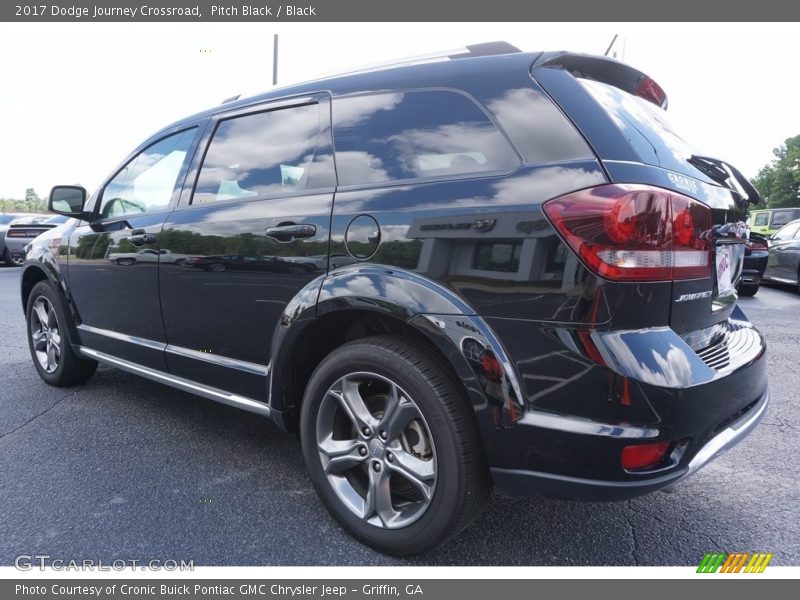 Pitch Black / Black 2017 Dodge Journey Crossroad