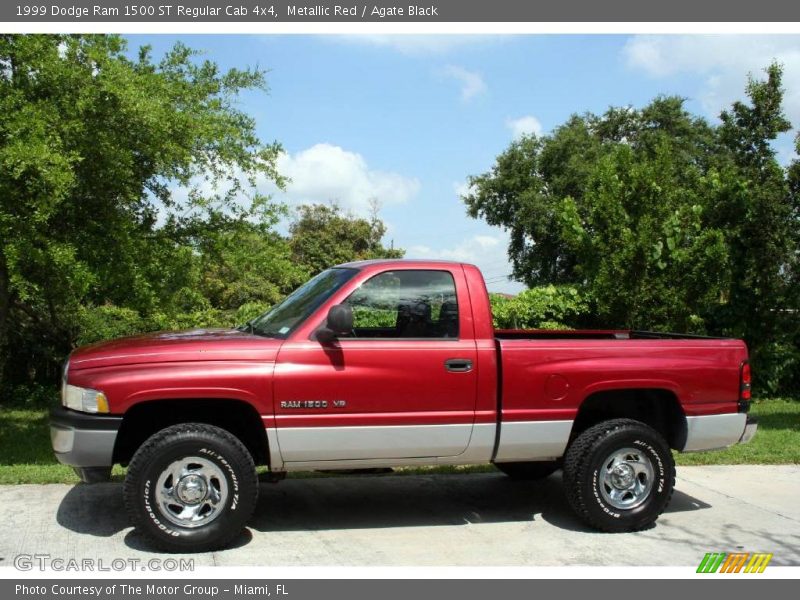 Metallic Red / Agate Black 1999 Dodge Ram 1500 ST Regular Cab 4x4