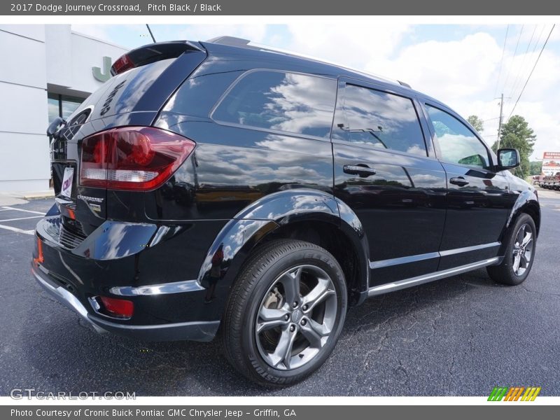 Pitch Black / Black 2017 Dodge Journey Crossroad