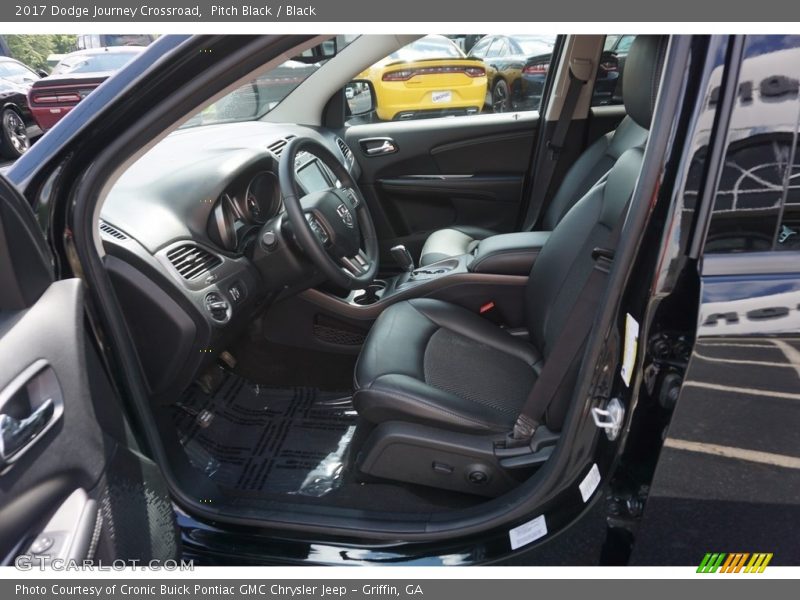 Pitch Black / Black 2017 Dodge Journey Crossroad